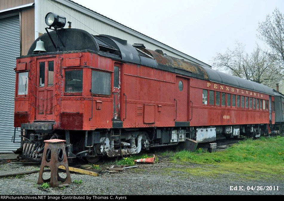 Ex-PRR 4666, "Doodlebug," #1 of 2, 2011